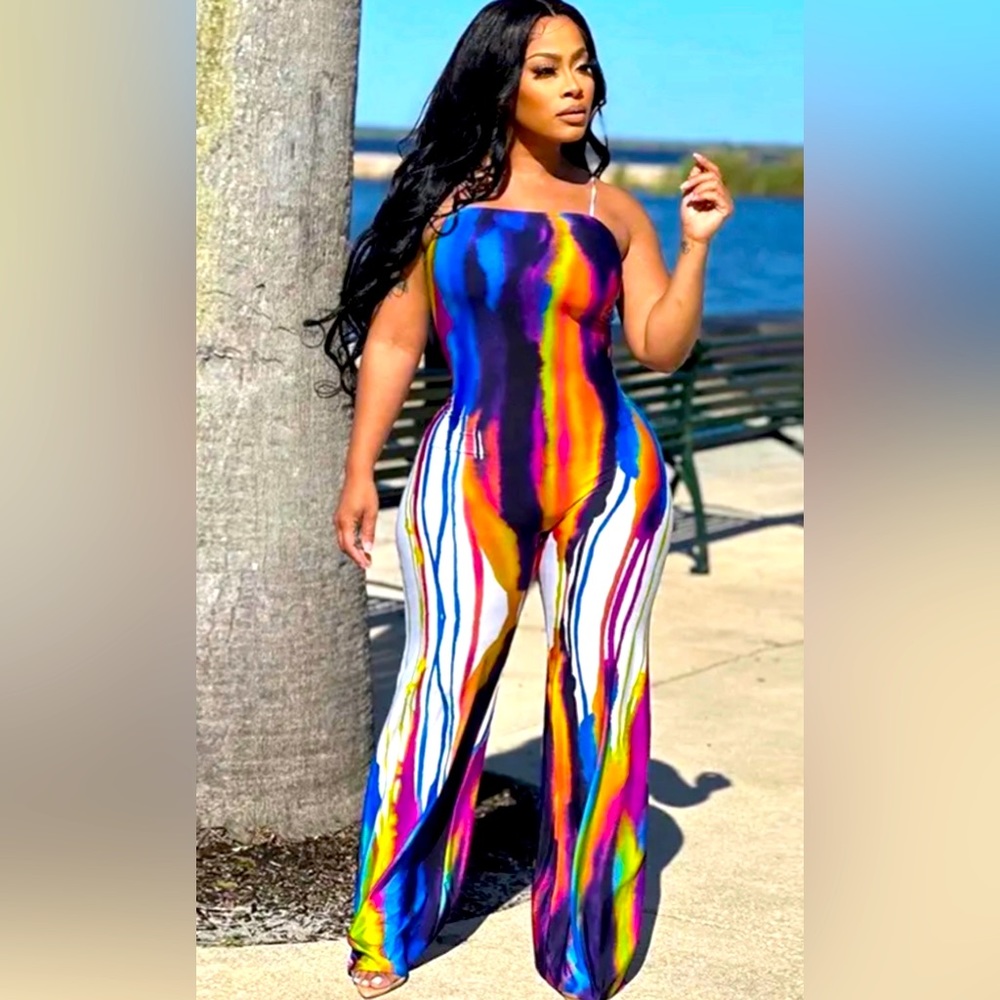 Wide Leg Bodycon Playsuit